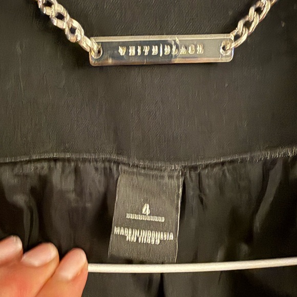 White House Black Market Black Peplum Blazer | Size 4 - Picture 2 of 6